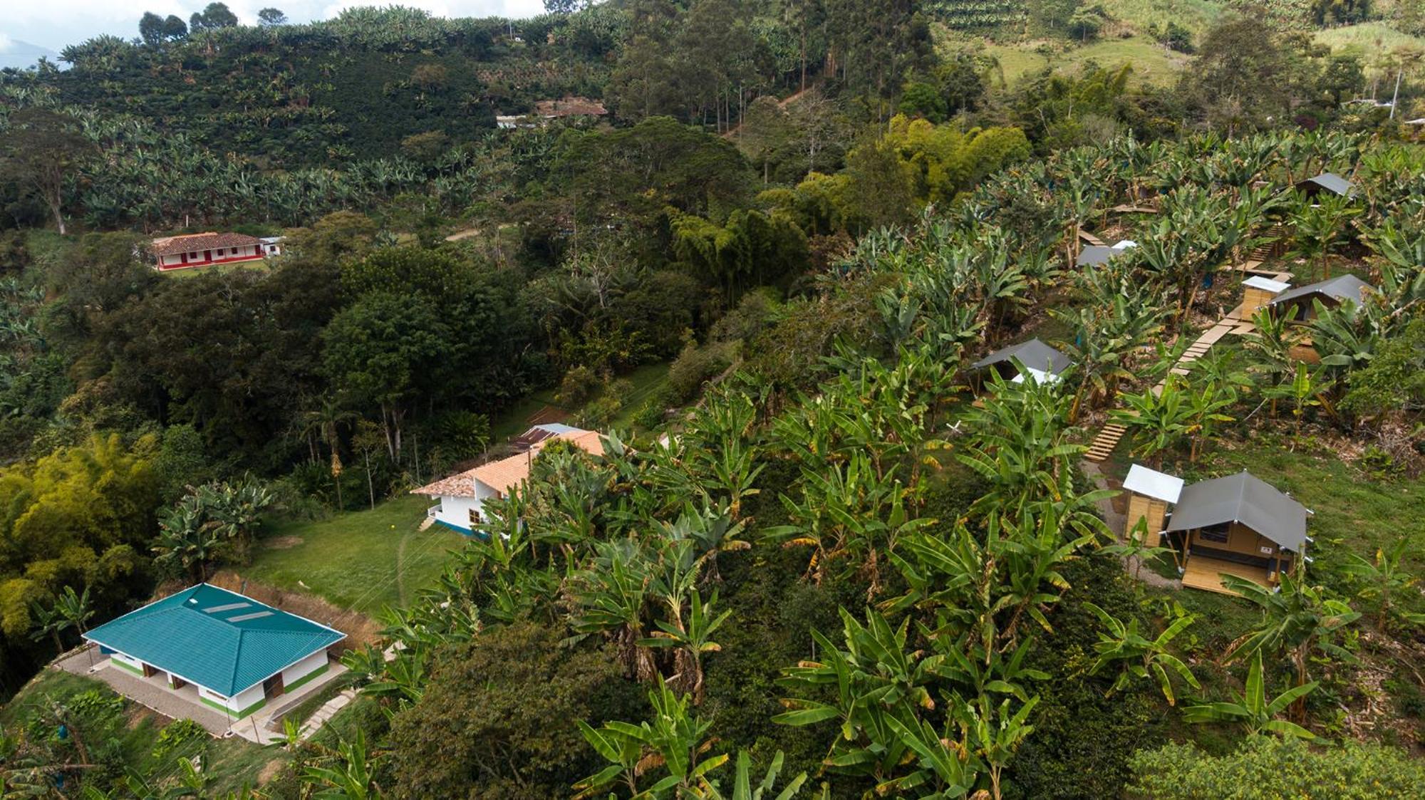 Hotel Glamping Jardín Exteriér fotografie