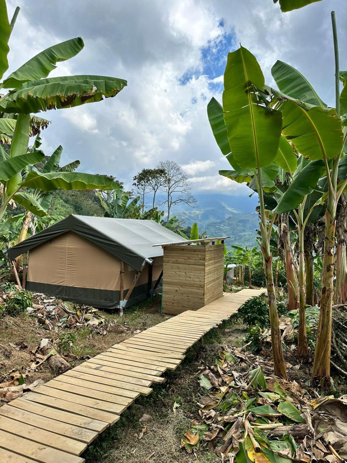 Hotel Glamping Jardín Exteriér fotografie